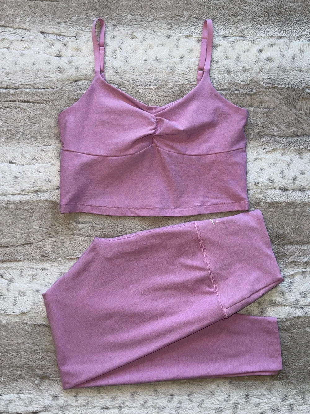 BEYOND YOGA Matching Set Spacedye Tank Top & Leggings Size M
